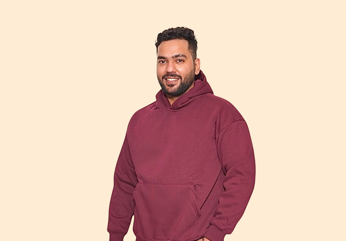 Humble - Mehroon Hoodie