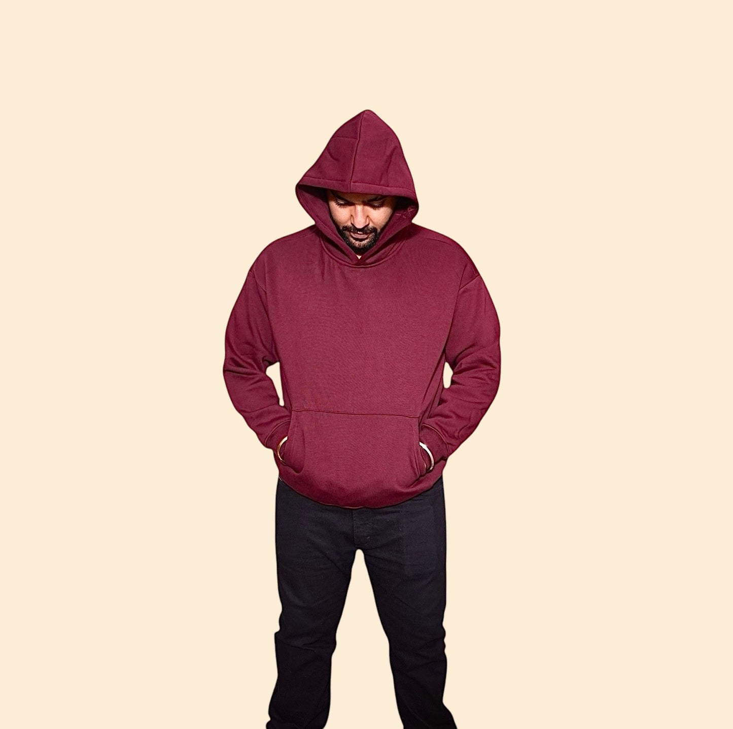 Humble - Mehroon Hoodie