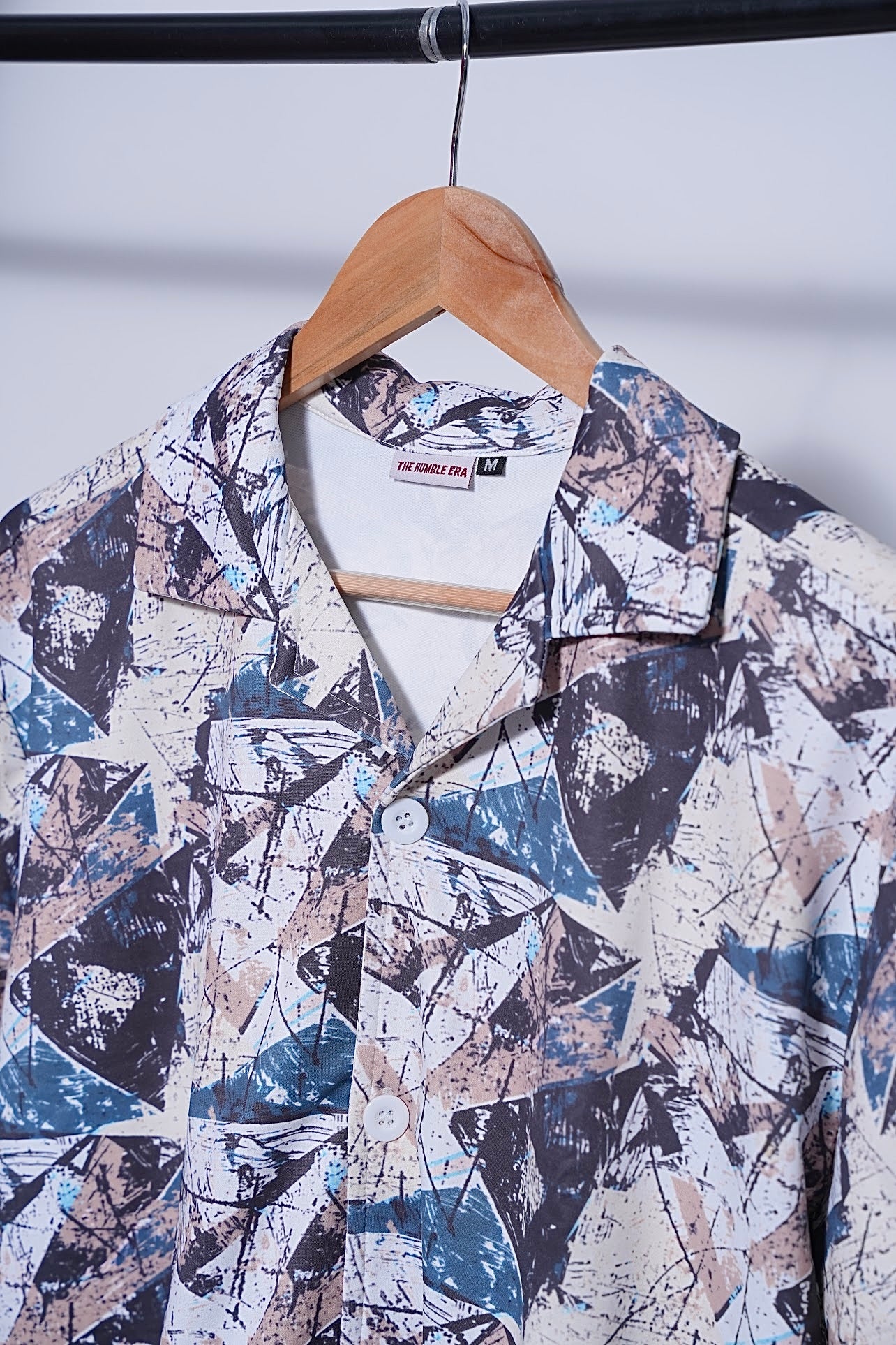 THE - Geometric Printed Shirt