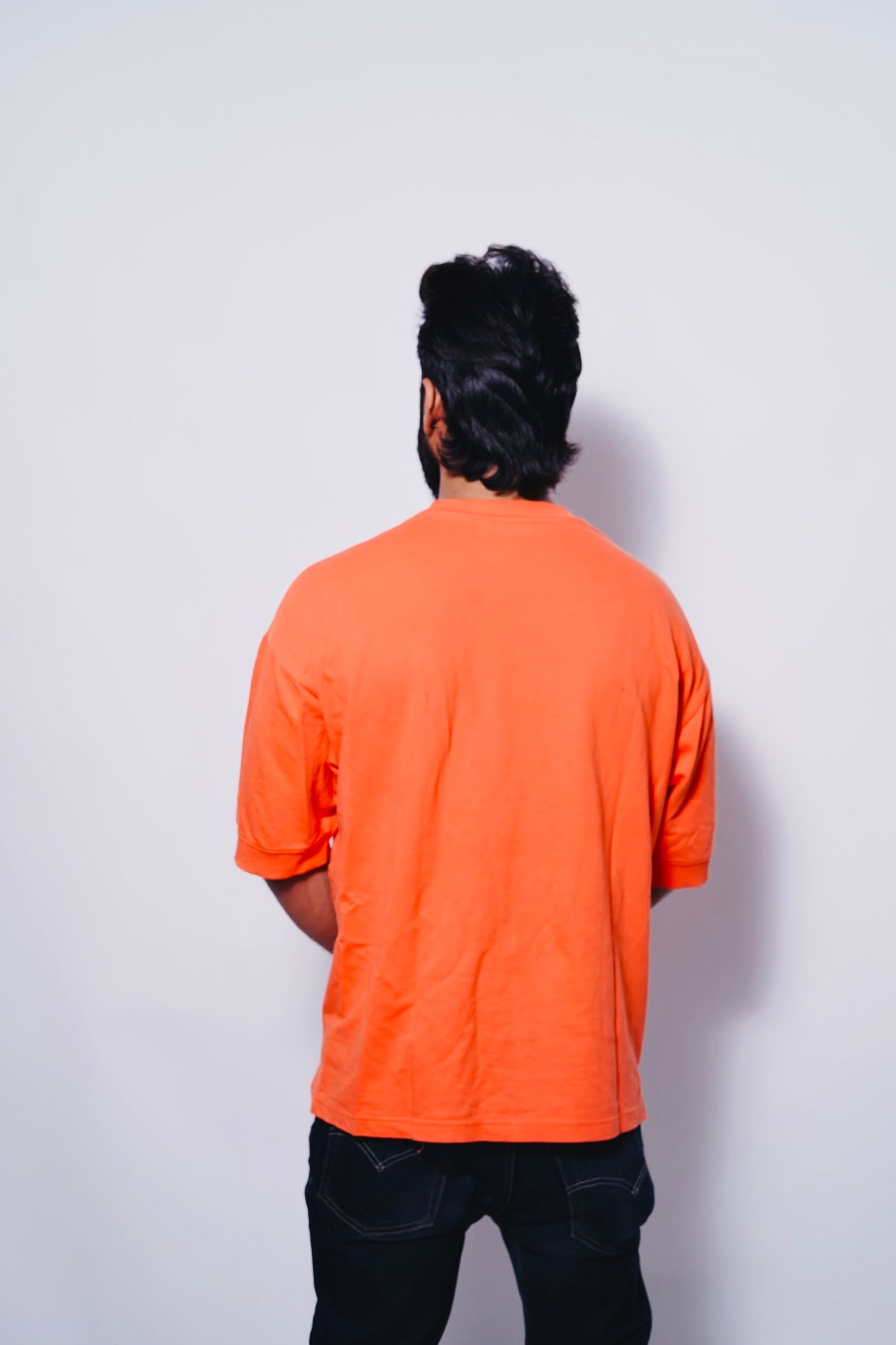 THE - Orange Oversized T-shirt