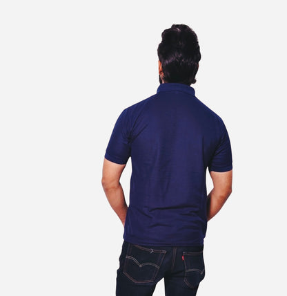 THE - Navy Blue - Polo T-shirt