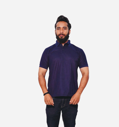 THE - Navy Blue - Polo T-shirt